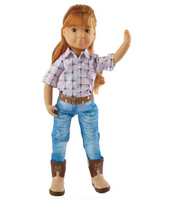 Käthe Kruse Tienerpop Cowgirl 23 Cm van Käthe Kruse