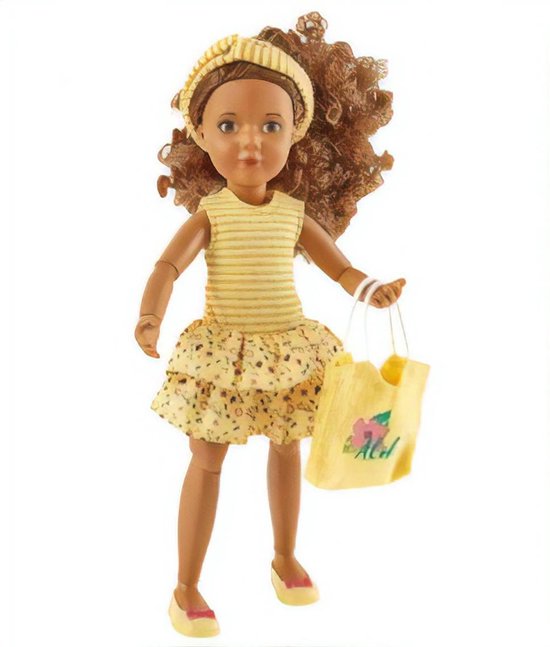 Käthe Kruse Tienerpop Met Krulhaar En Zomerse Outfit 23 Cm van Käthe Kruse