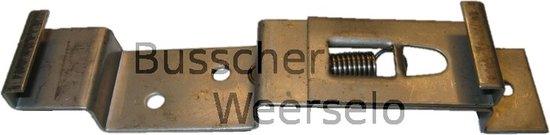 Kentekenplaathouder R.V.S. 2 stuks - BWN - Kenteken van BWN