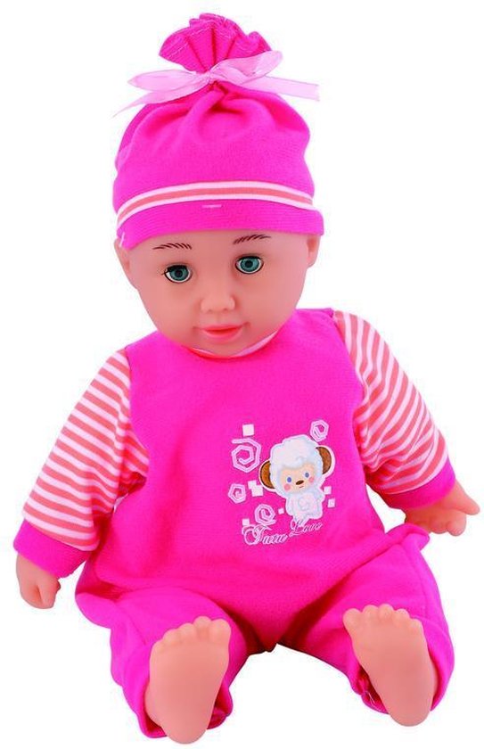 Kenza Dolls Pop Met Eetset (1 van assortiment) van Kenza Dolls