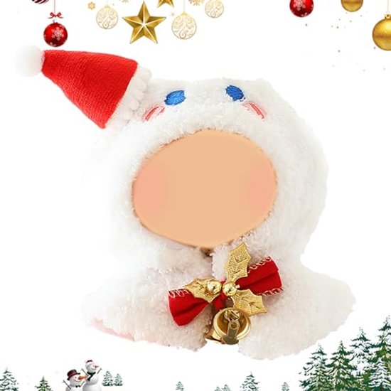 Kerstkleding en Accessoires voor 17 cm Poppen - Perfecte Cadeaus voor de Feestdagen van Merkloos