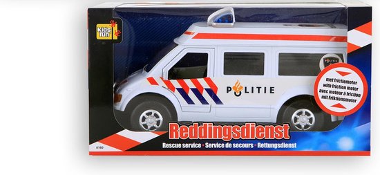 Kids Fun politie auto 26 cm van Kids Fun
