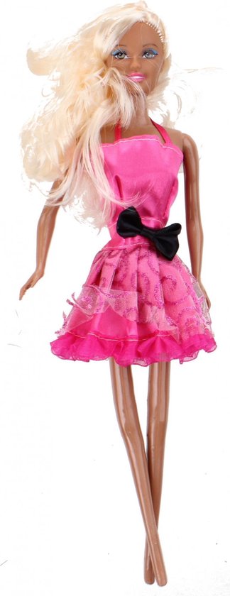 Kids Fun Tienerpop Brigitte Meisjes 30 Cm Blondine Roze van Toi-Toys