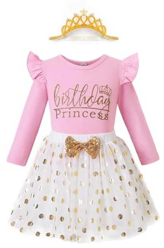 Kids Peuter Baby Meisjes Verjaardag Outfits Prinses Vest en Tutu Rok Set van Merkloos