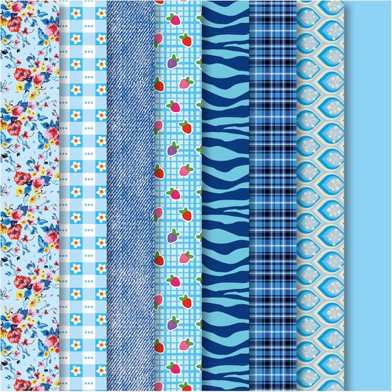 Kleding set - Poppen kleding - Poppen aankleden - Polyester materiaal - 31 x 24 x 1 cm - Meerkleurig van Merkloos