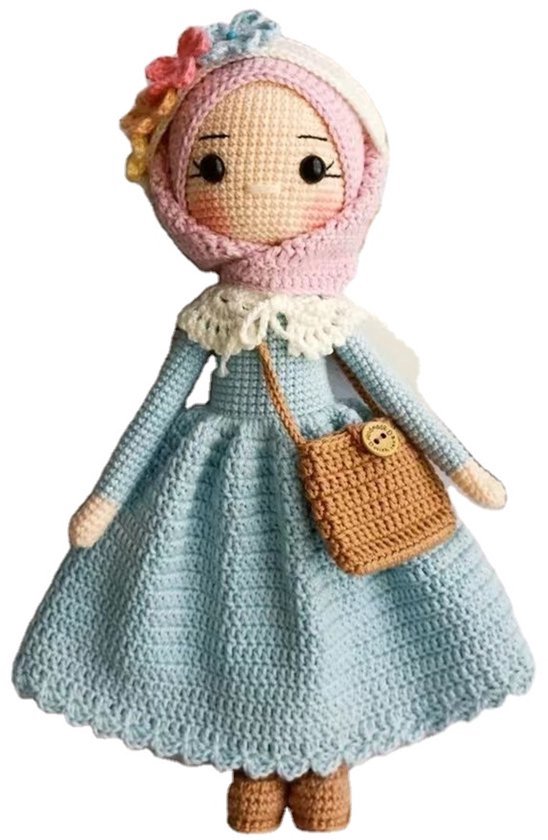 Knuffel Hijab Islam van Merkloos