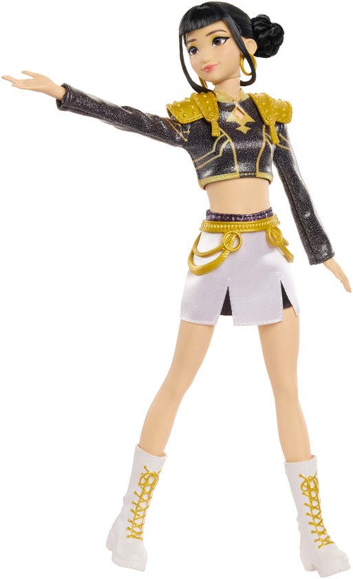 KPop Demon Hunters HUNTR/X Zoey 'Golden' zingende pop in outfit