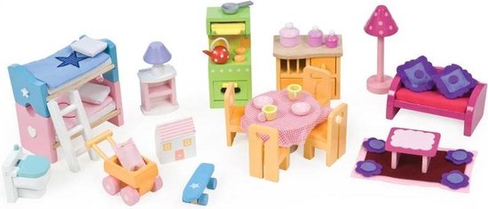 Le Toy Van Poppenhuismeubels Deluxe - Hout van Le Toy Van