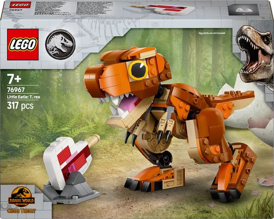 LEGO Jurassic World Kleine Eetster: T. rex dinoset - 76967 van LEGO