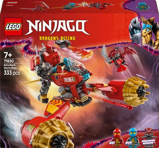 LEGO NINJAGO Kai's mechastormvoertuig - 71830 van LEGO