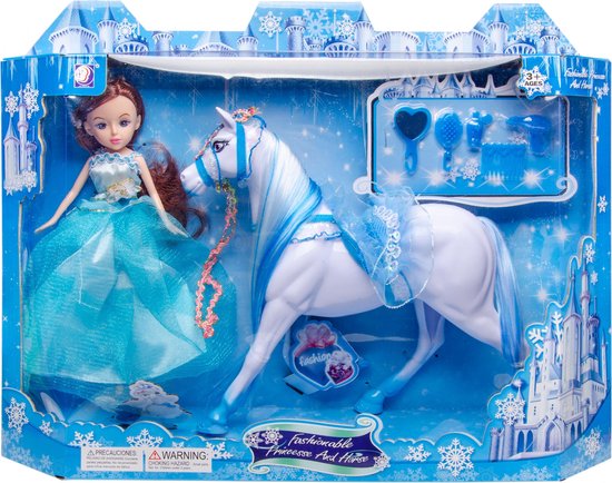 Lg-imports Prinses Fashionable Meisjes Textiel Blauw 2-delig van LG-Imports