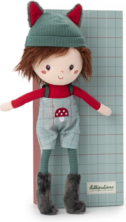 Lilliputiens - Knuffelpop Louis - Zachte Knuffelpop Geleverd In Een Geschenkdoos - De Pop Is 32 Cm Groot - Geschikt Vanaf 2 Jaar van Lilliputiens