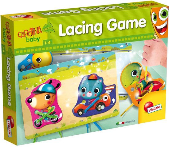Lisciani 53353 Jongen/meisje educatief speelgoed Jeu de lacets éducatif van LISCIANI