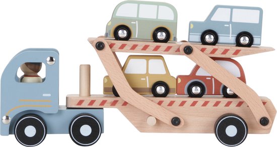 Little Dutch Houten Truck Transportwagen FSC van Little Dutch