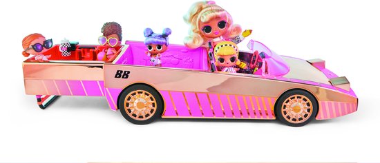 LOL Surprise! Car-Pool Coupe – Met exclusieve pop, verrassend zwembad en dansvloer, een cadeau voor kinderen vanaf 4 jaar