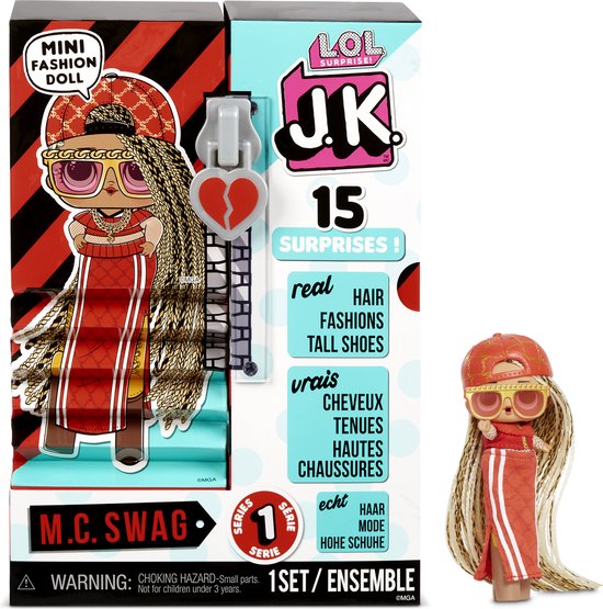 L.O.L. Surprise! J.K. Doll M.C. Swag - Minipop van L.O.L. Surprise!