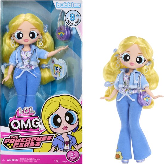 L.O.L. Surprise! modepop Bubbles Powerpuff Girls - pop met accessoires.