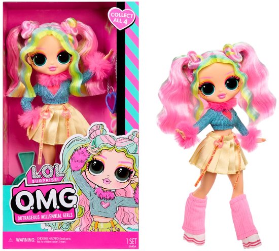 LOL Surprise OMG Entry Doll Bubblegum D.J.. van L.O.L. Surprise!