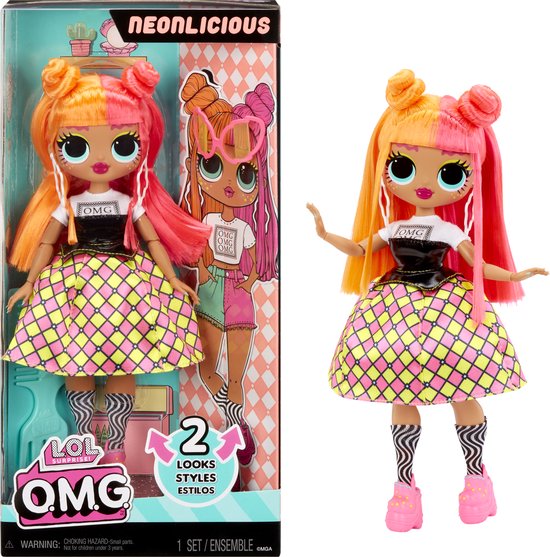 L.O.L. Surprise! OMG HoS-pop - 25 cm - Neonlicious van Merkloos