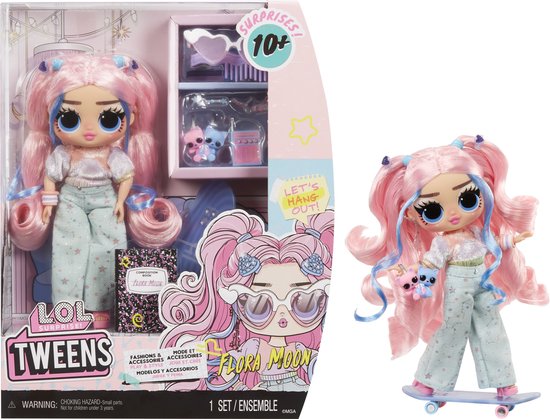 L.O.L. Surprise! Tweens modepop - 16,5 cm - Flora Moon van Merkloos