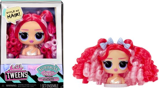 L.O.L. Surprise! Tweens Surprise - 14,5 cm - Swap-stylinghoofd van L.O.L. Surprise!