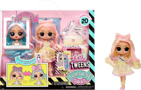 L.O.L. Surprise! Tweens Surprise - 16,5 cm - Swap Modepop - Braids-2-Waves Winnie
