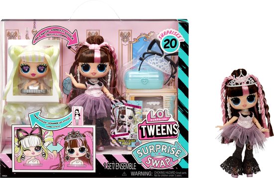 L.O.L. Surprise! Tweens Surprise - 16,5 cm - Swap Modepop - Bronze-2-Blonde Billie van L.O.L. Surprise!