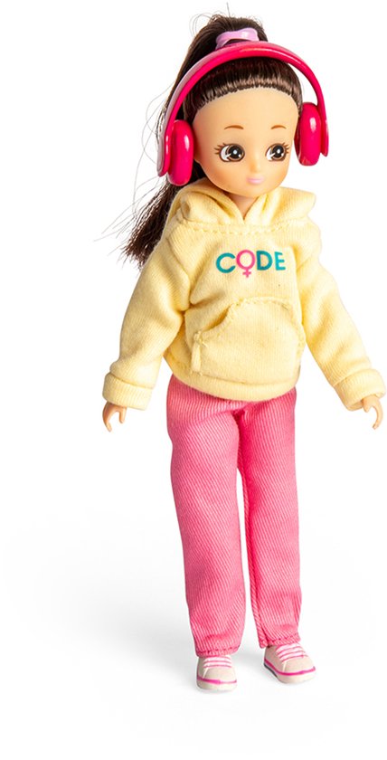 Lottie Coder Girl 18 cm van Merkloos