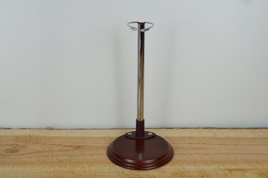 Luxe Hout Metalen Poppenstandaard - Verstelbaar in hoogte - Ook voor beren en knuffels - Klein -  Standaard van Luxe
