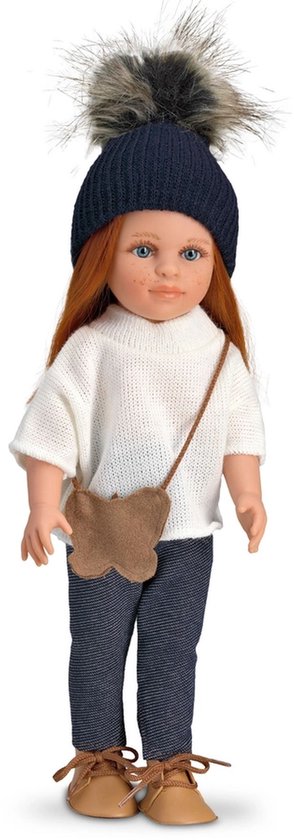 Magic Baby Modepop Nina Blauw 33 cm van Merkloos