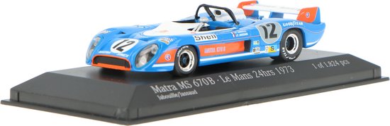 Matra MS 670B Minichamps Modelauto 1:43 1973 Jean-Pierre Jabouille / Jean-Pierre Jaussaud Equipe van Matra
