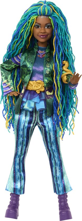 Mattel Disney Descendants: The Rise Of Red , Uliana, Younger Sister of Ursula Doll, Modepop, Vrouw, 4 jaar, Meisjes, Meerkleurig van Merkloos