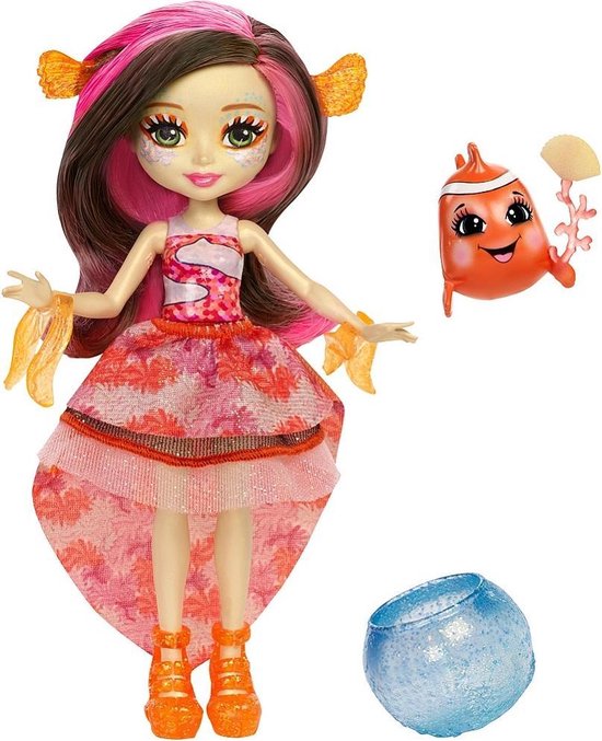 Mattel Enchantimals Speelset Clarita Clownfish En Cackle van Merkloos
