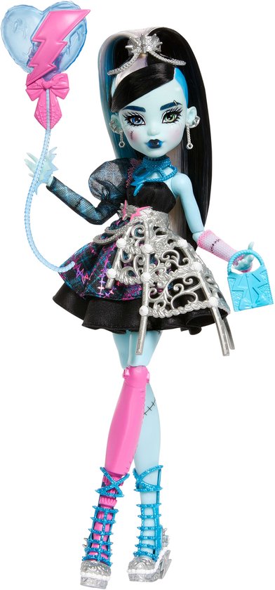 Mattel Monster High pop verjaardag Frankie Stein - speelfiguur pop.