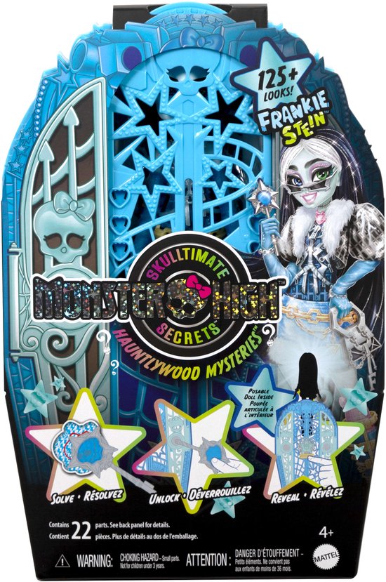 Mattel Monster High Skulltimate Secrets Frankie Stein Pop Blauw van Mattel