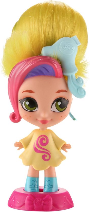 Meisjespop Sunny - Speelpop Vriendinnetje - Rollenspel - Compact Formaat - 13 cm