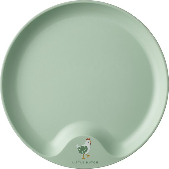 Mepal Mio kinderbord – Magnetronbestendig – Met greep – Kinderservies – Little Farm van Mepal