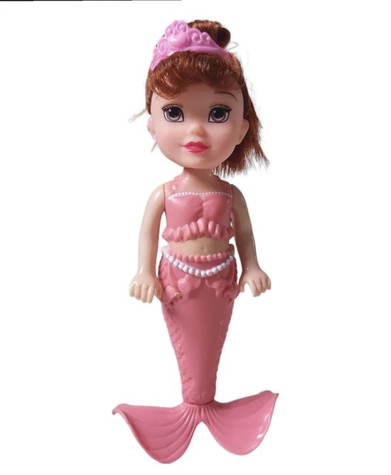 Mermaid zeemeermin pop roze 18cm van Boti