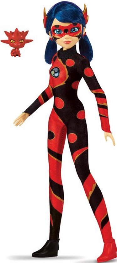 miraculous 26cm dragon bug fashion doll van Bandai