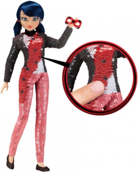 Miraculous - Pop Wonderbaarlijke mode flip marinette naar lieveheersbeestje van Merkloos