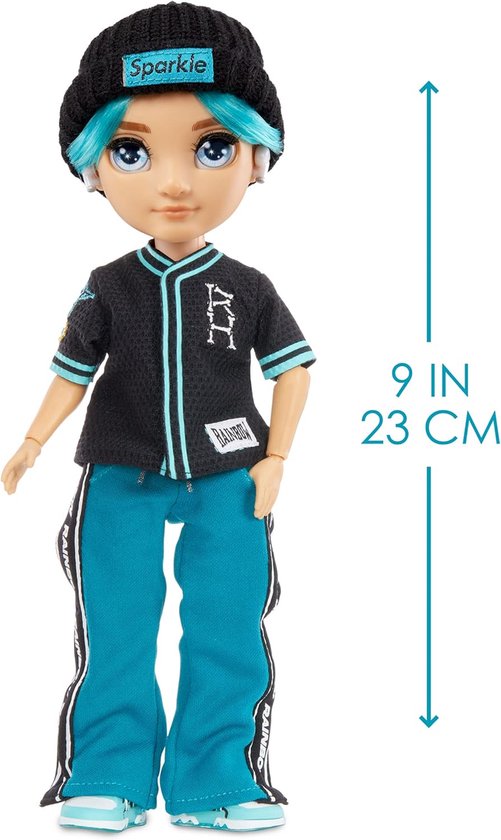 Mode pop - Fashion pop - Verzamelen en spelen - Met stoffen rugzak - 23cm - Veelkleurig