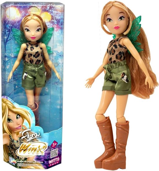 Mode Pop - Figuur Speelgoed - Verzamelen en Spelen - Safari Outfit - 23 cm Hoog - Groen