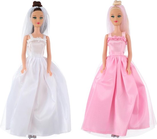 Modepop bruid 29cm (1 stuk) assorti van DreamLand