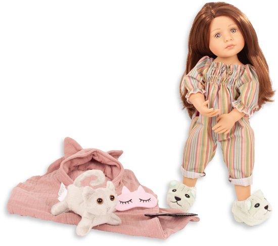 Modepop Little Kidz Grete PJ Party 36 cm van Merkloos