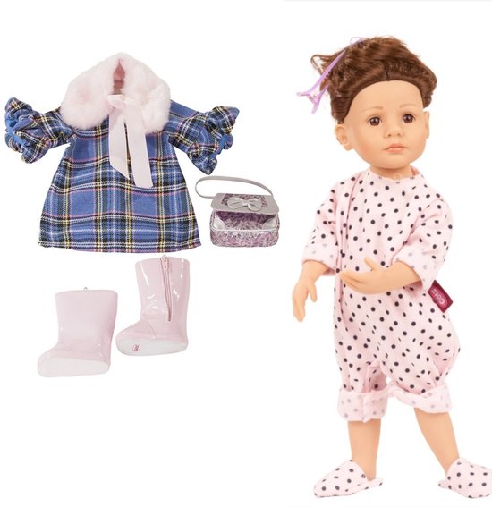 Modepop Little Kidz to Dress Cold Days 36 cm van Merkloos