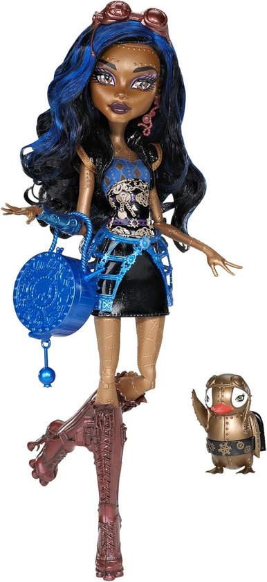 Modepop met Steampunk Stijl en Accessoires, Geschikt voor Kinderen vanaf 6 Jaar
