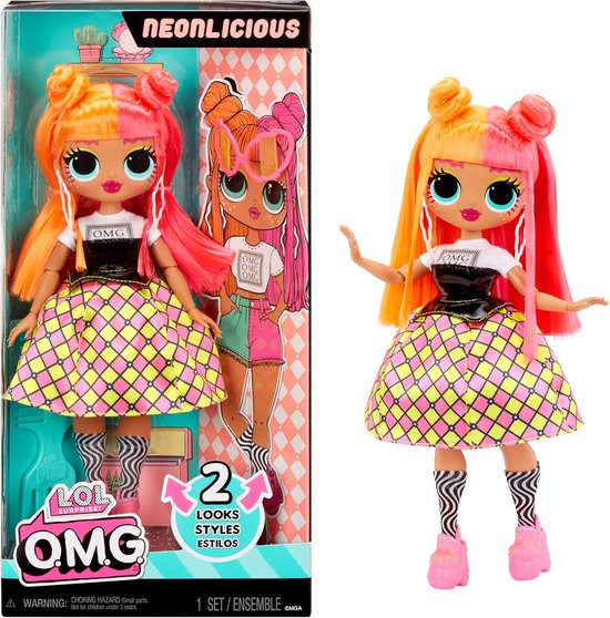 Modepop met Verrassingen - Verzamelpop Kinderen - Spelen en Verzamelen - Veranderende Mode Accessoires - 30 cm Hoog - Veelkleurig van Merkloos