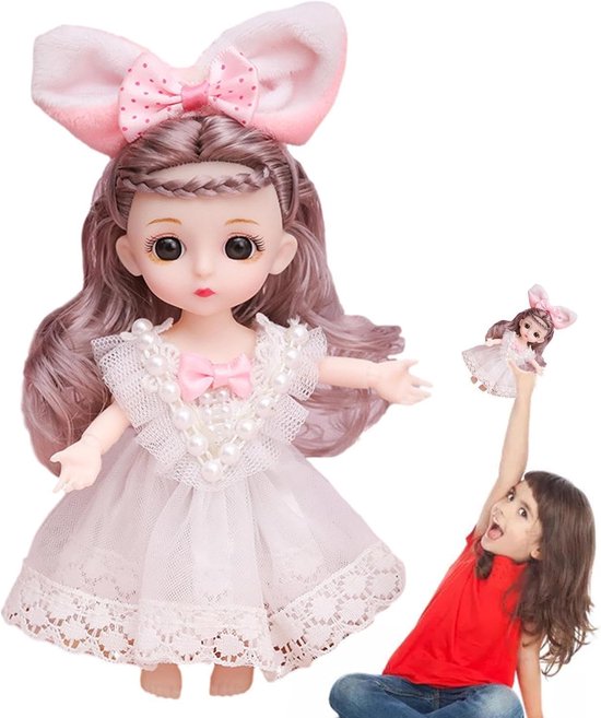 Modieuze Pop - Beweegbaar Poppetje - Creatief Spel - 13 Gewrichten - 63 Inch