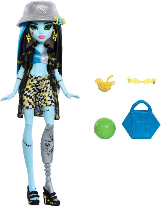 Monster High BOE-merang Eiland Frankie Stein Pop 28 cm