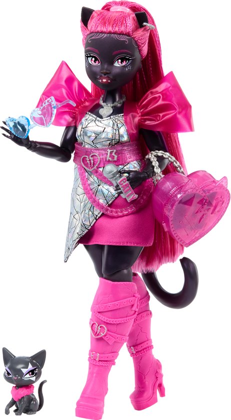 Monster High Catty Noir Modepop van Merkloos